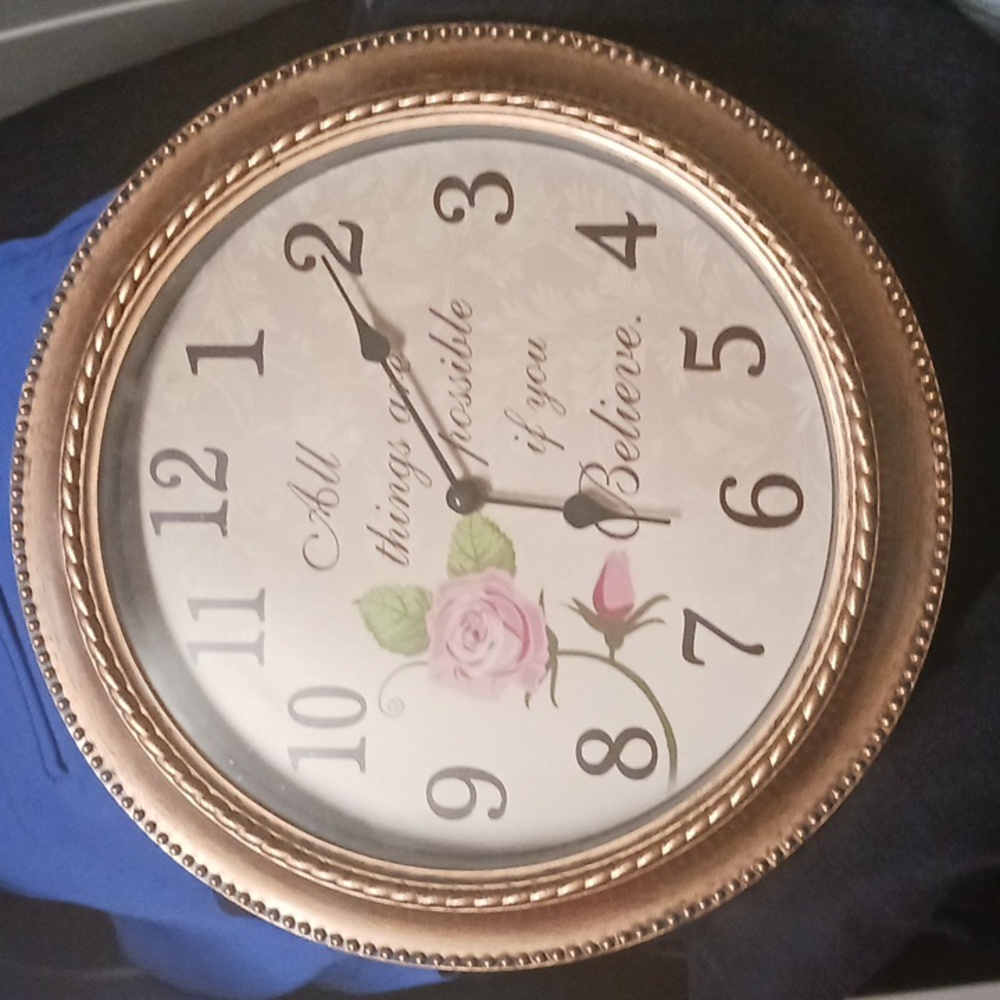 New clock never used